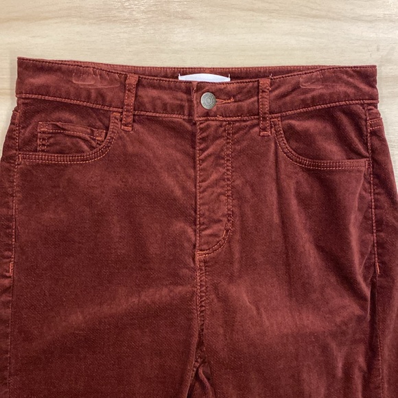 Loft Red Velvet Skinny Jeans - Picture 4 of 13